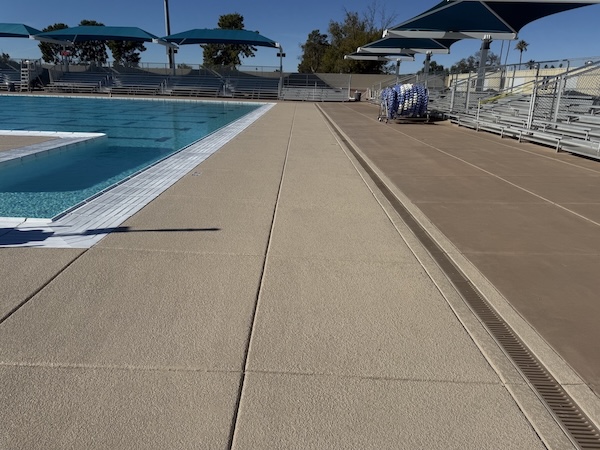 Kino Aquatic Center municipal pool deck restoration checklist proof 4